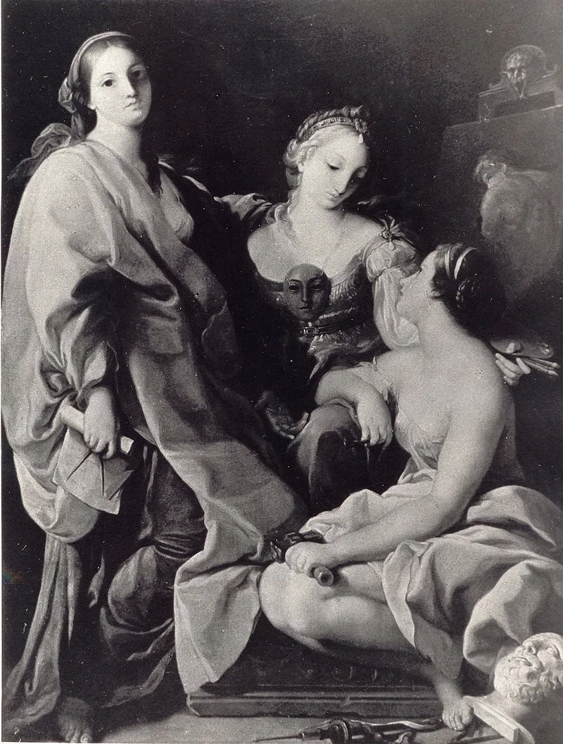 Allegoria dell'Architettura - Batoni Pompeo